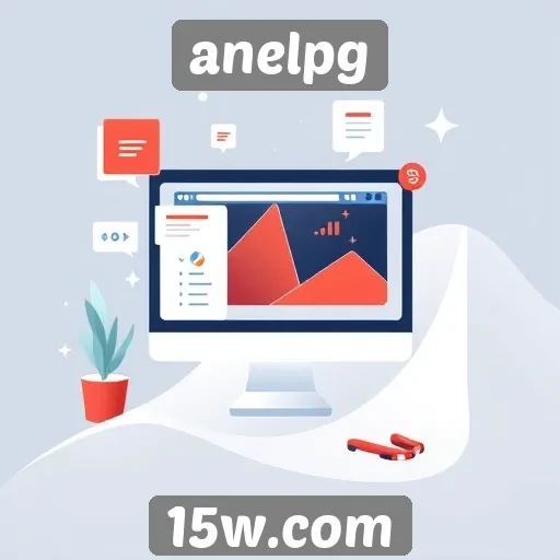 Tendências de design no site anelpg